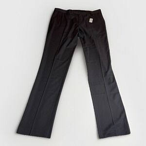 American Tall Dress Pants Mens 36/36 Black ‎ Straight Suit Trousers